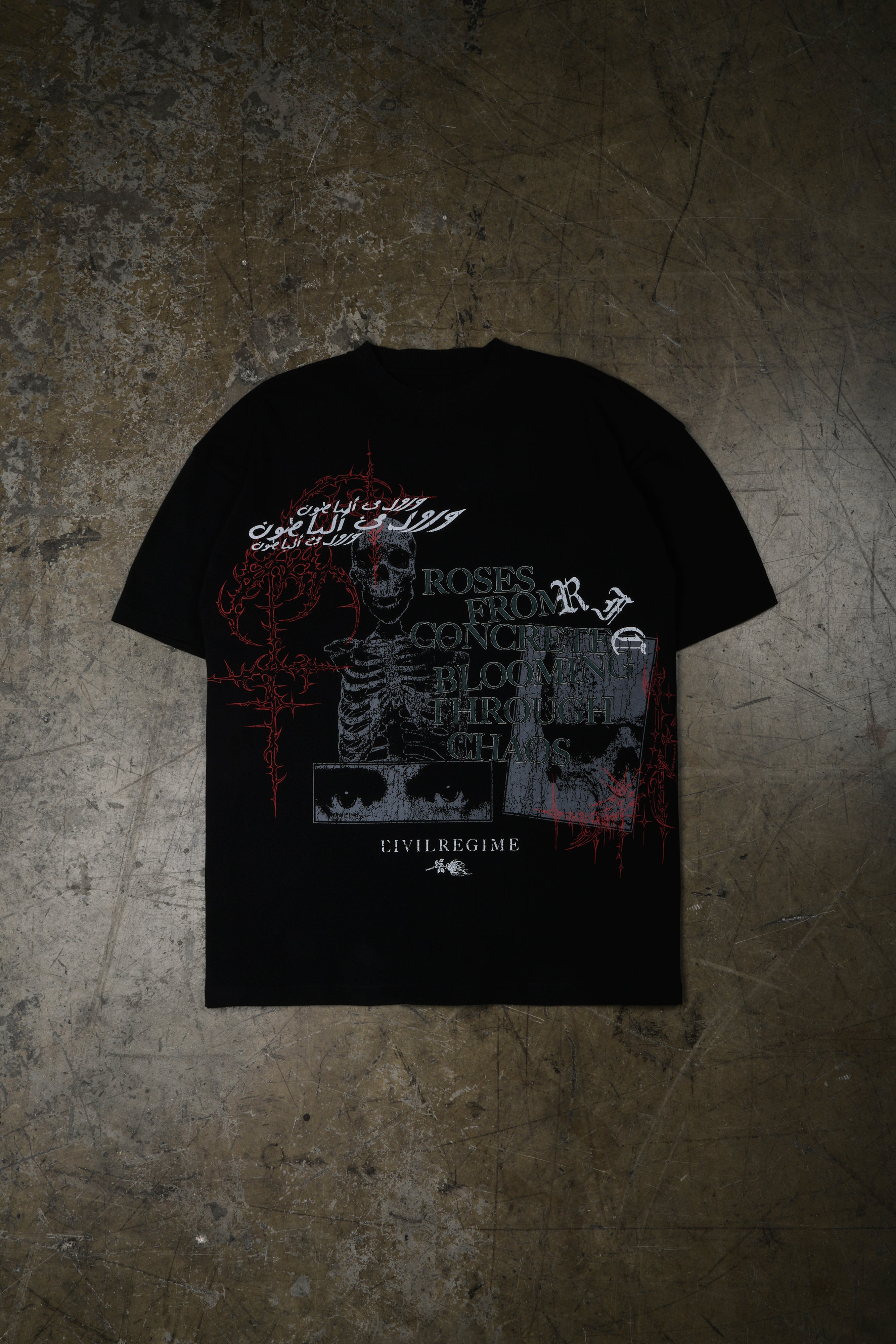 End Of The Line 199X Oversized Tee in Black – Civil Regime