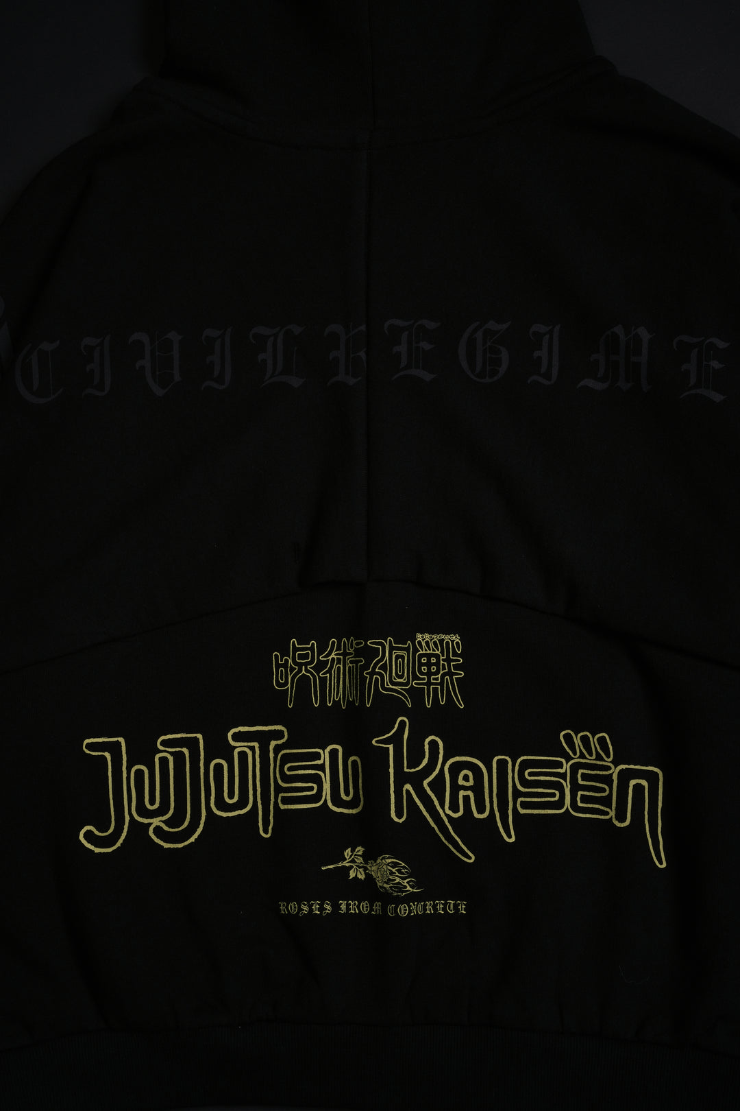 Cursed Night Destroy Hoodie in Black