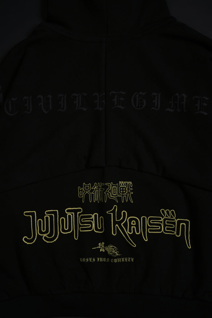 Cursed Night Destroy Hoodie in Black