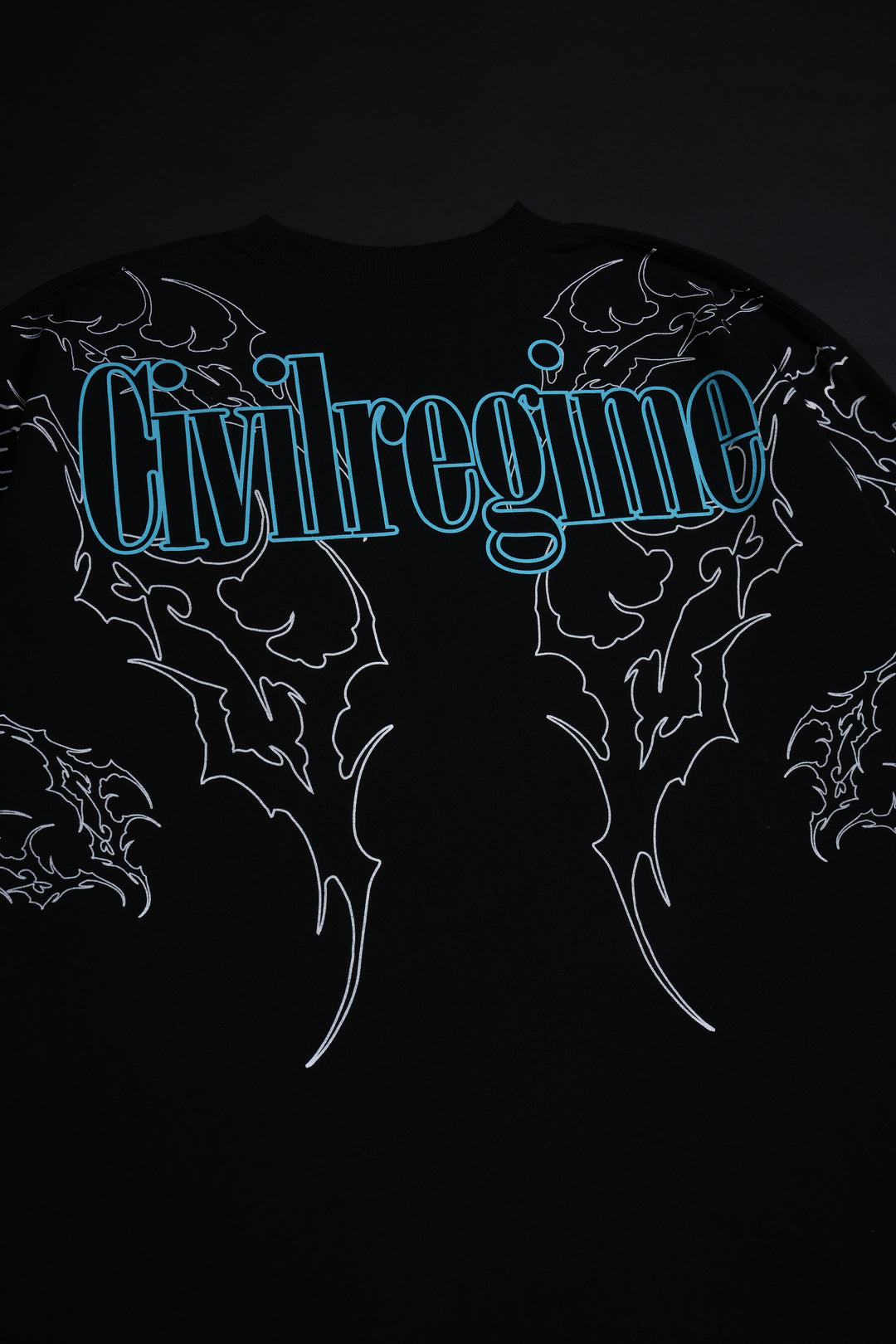 Wrath Of Geto "Side By Side" 199X Oversized Tee in Black