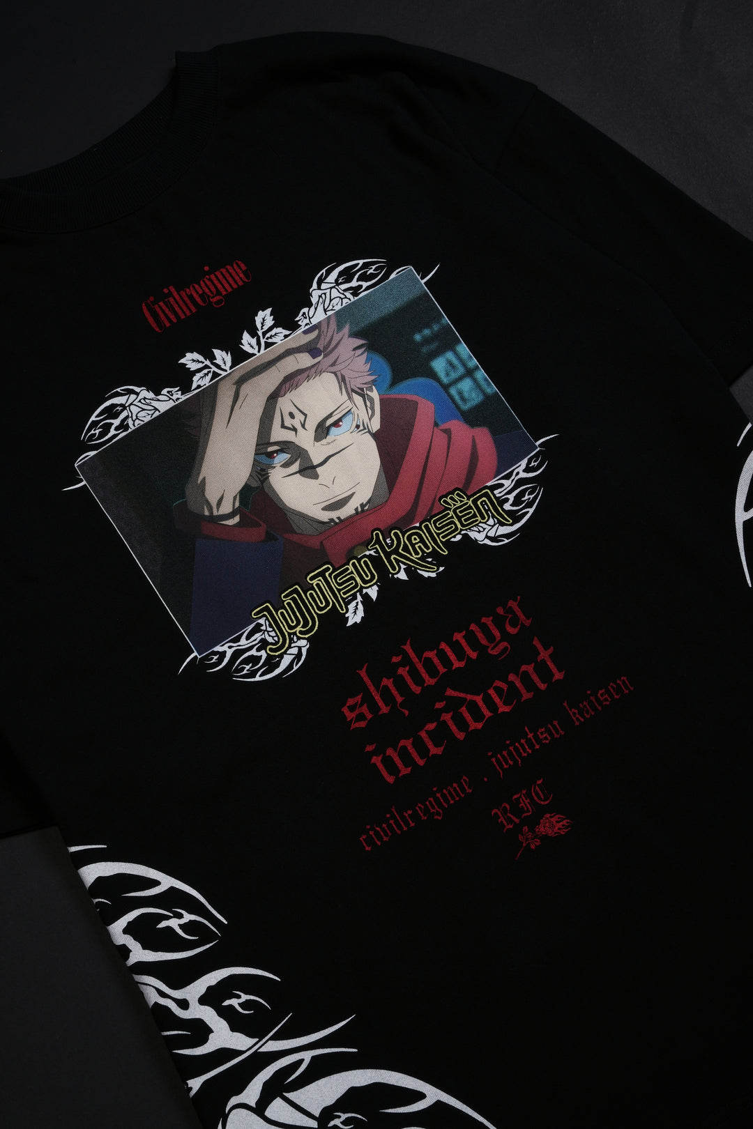 Unforgiven American Classic Oversized Tee in Black