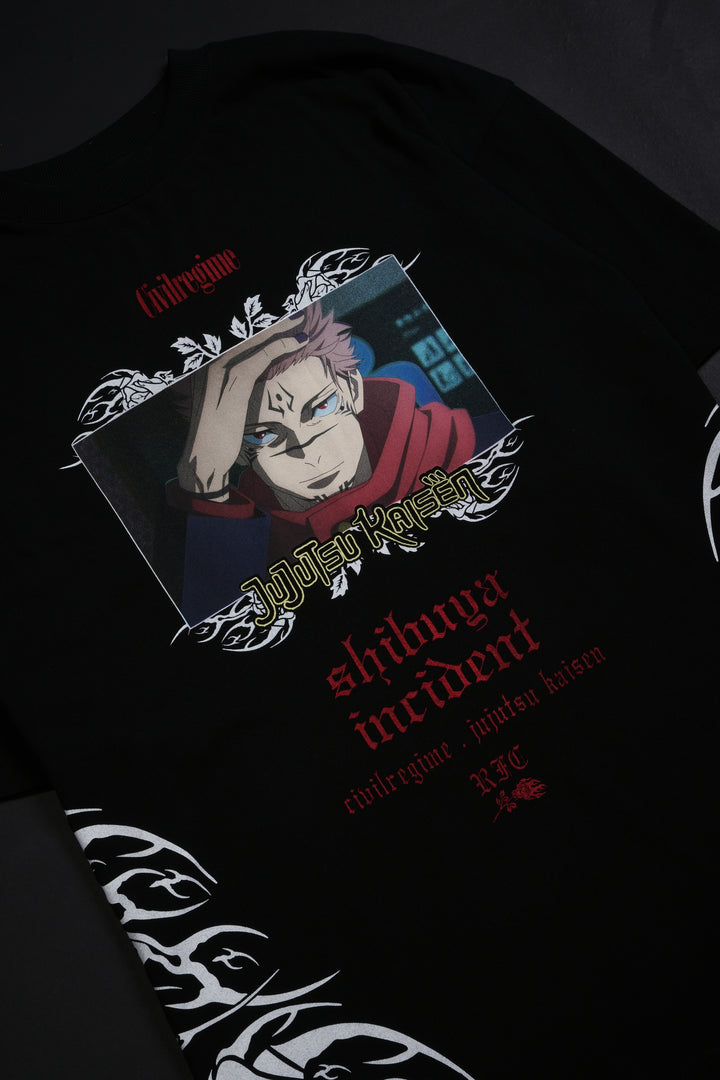 Unforgiven American Classic Oversized Tee in Black