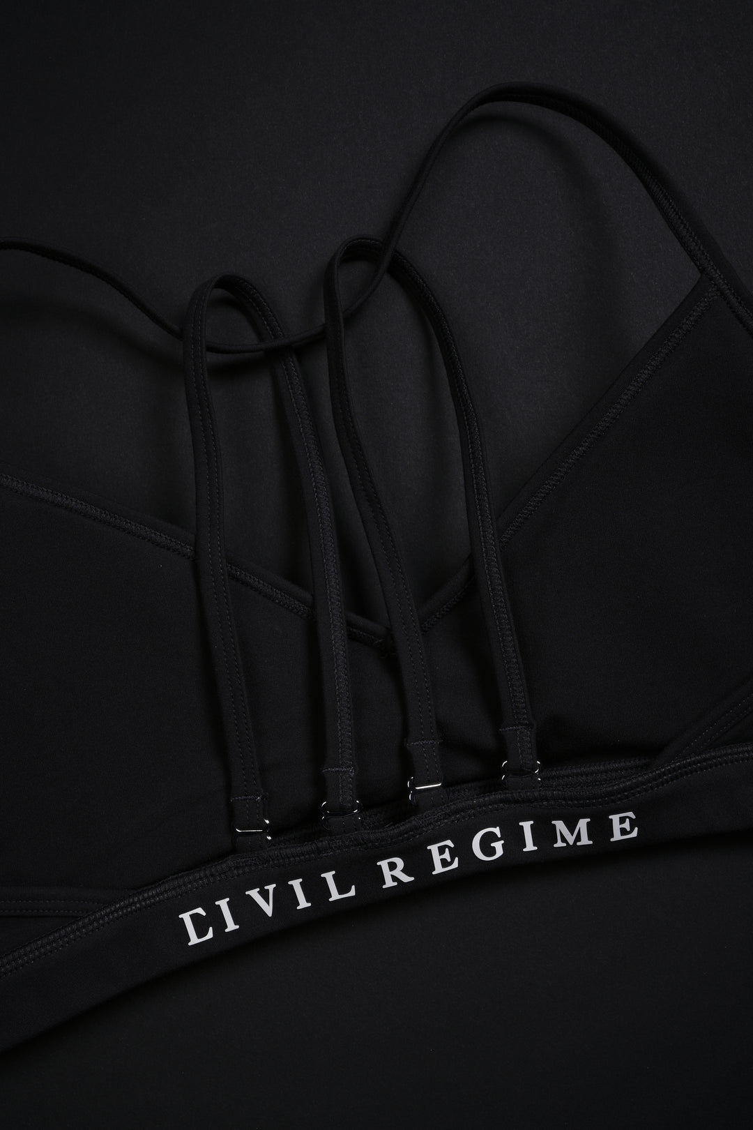 Concrete Halo Nahstia Energy Bra in Vintage Ashes