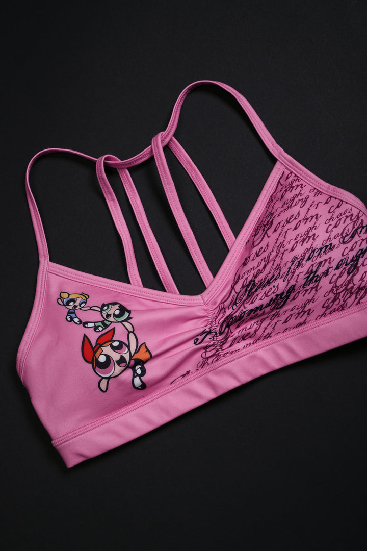Bloom In Ruin Nahstia Energy Bra in Sweet Pink