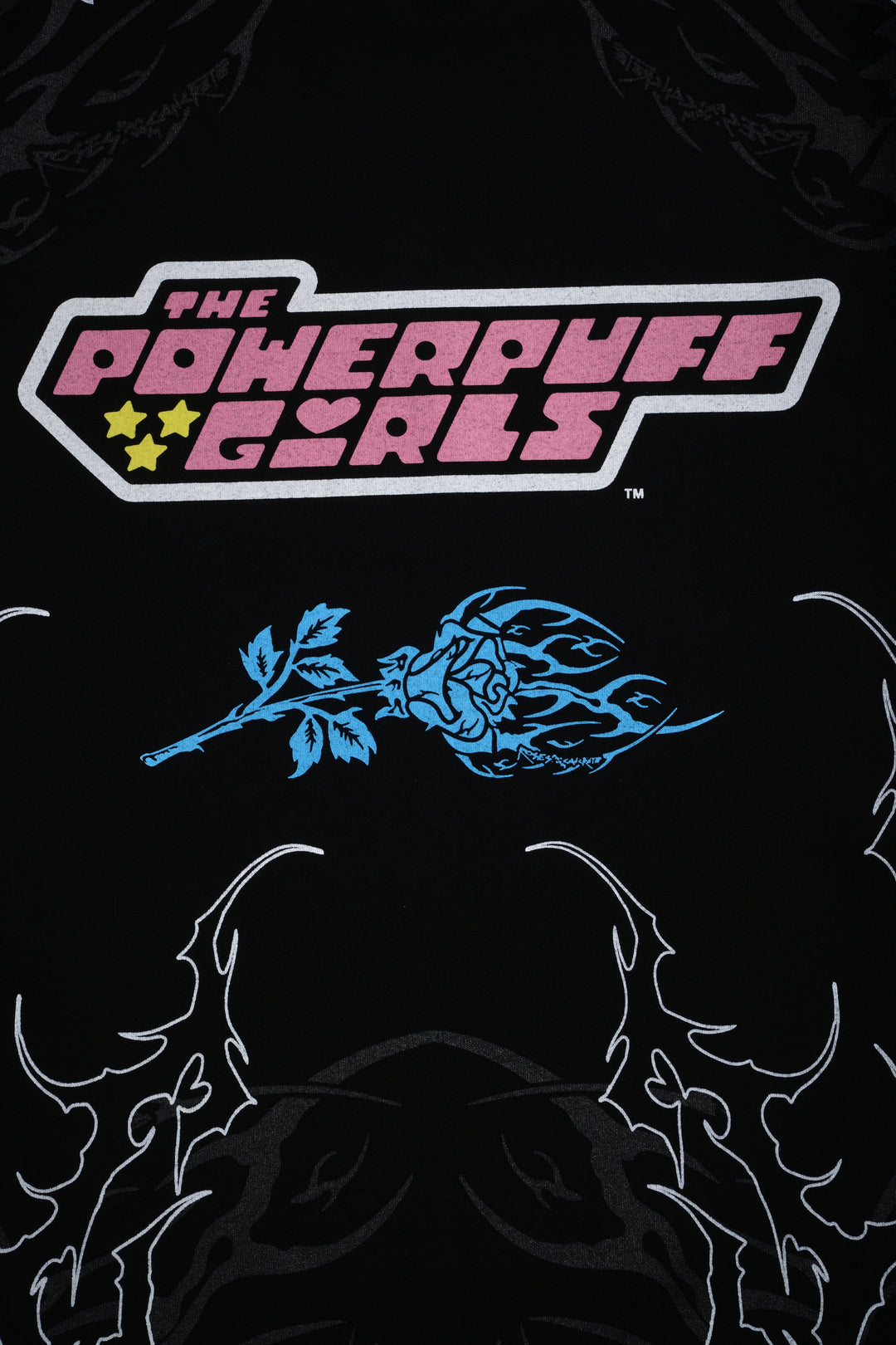 Bubble's Thorn Rush "Side By Side" 199X Oversized Tee in Black