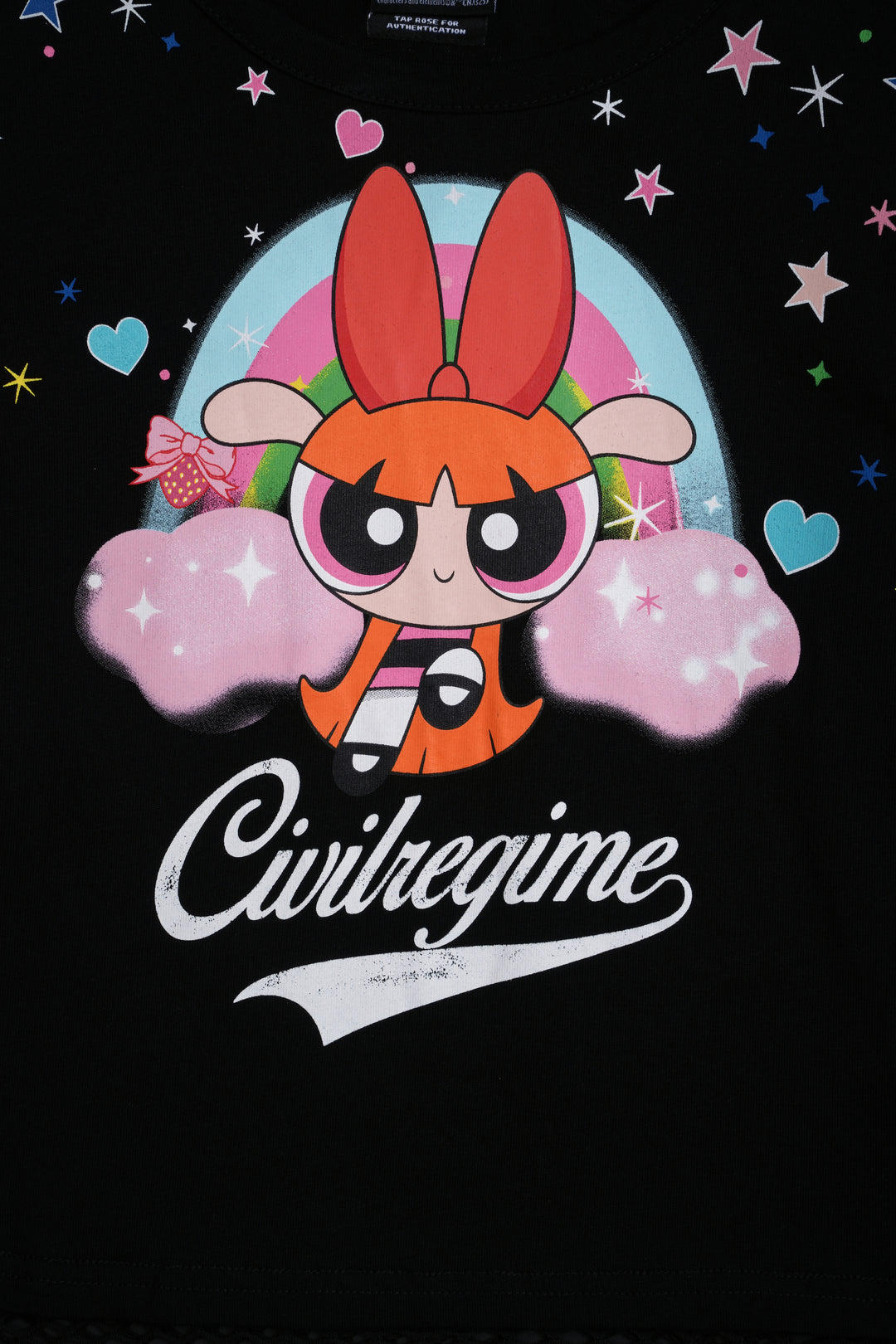 Boss Baby Hellveil Mesh Twofer in Black