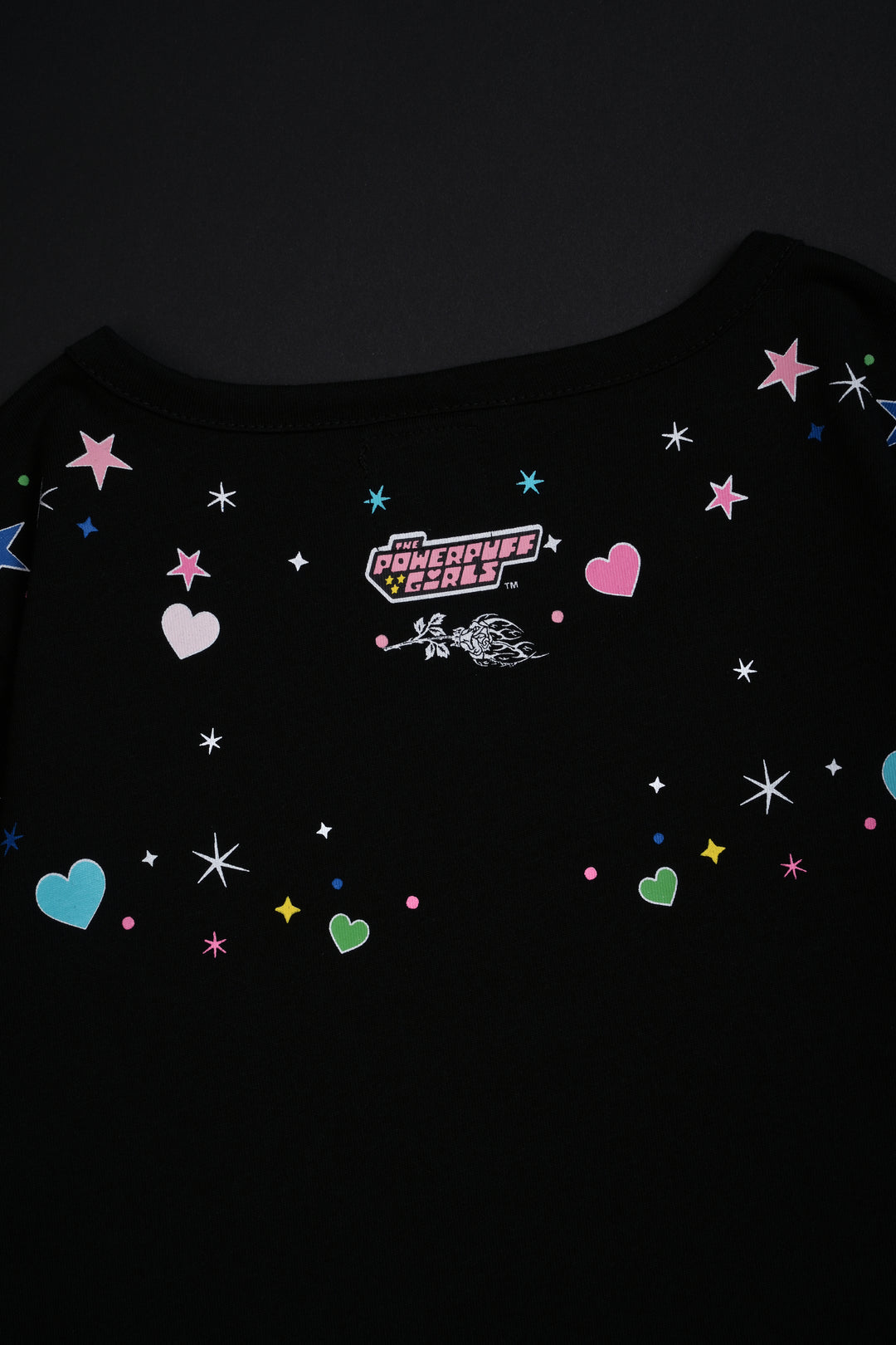 Rage Baby Hellveil Mesh Twofer in Black