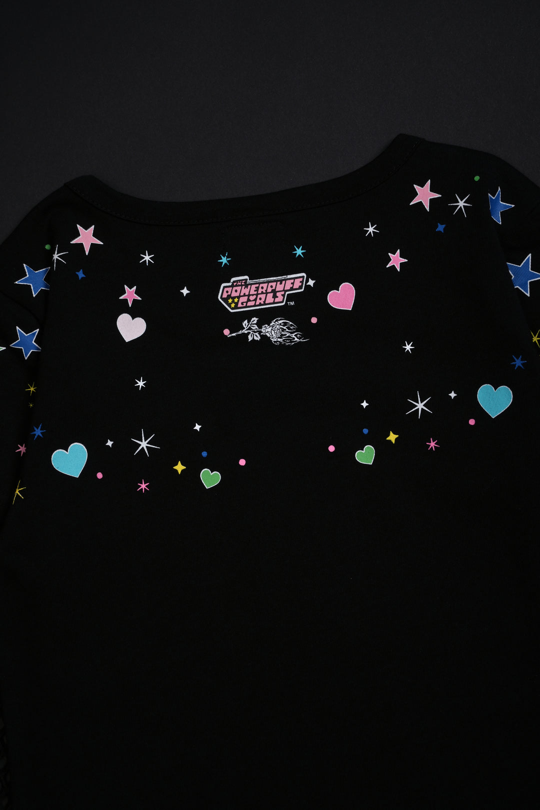 Cry Baby Hellveil Mesh Twofer in Black