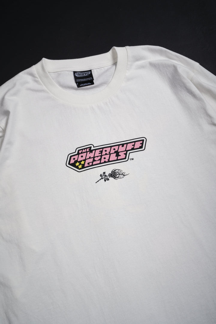 Bubbles Harmony Midnight L/S Tee in White