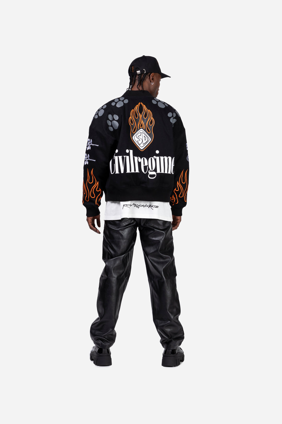 Scooby Doo Racing Jacket in Black