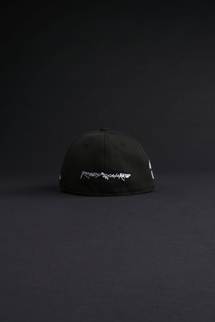 Big C RFC "New Era" Fitted Hat in Black/Pale Blue