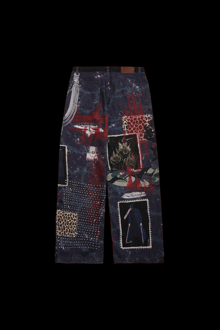 Concrete Sword Denim Jeans in Black