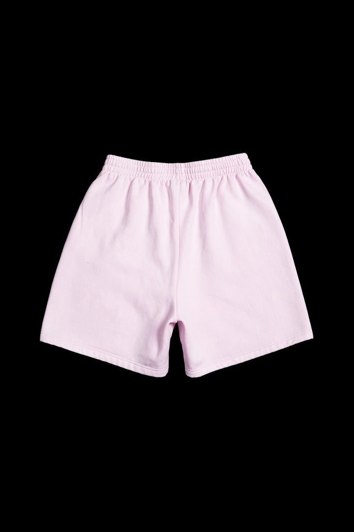 Concrete Sin Baggy Shorts in Sun Wash Baby Pink