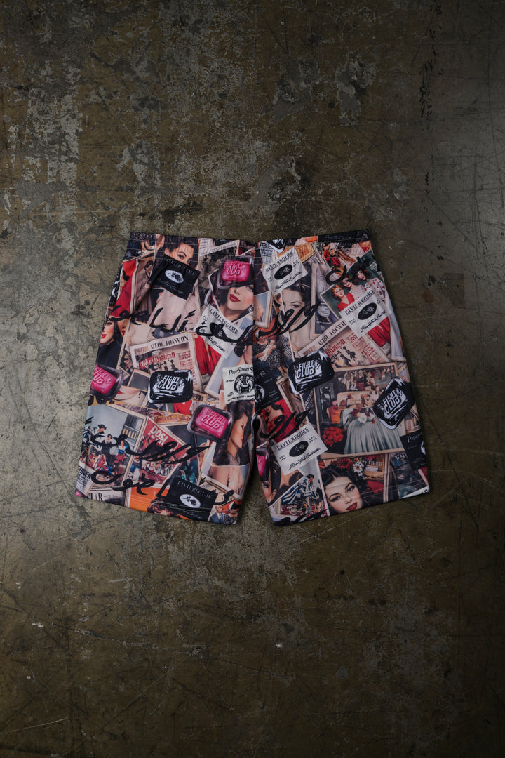 Save Yourself Soccer Shorts in All Over Print