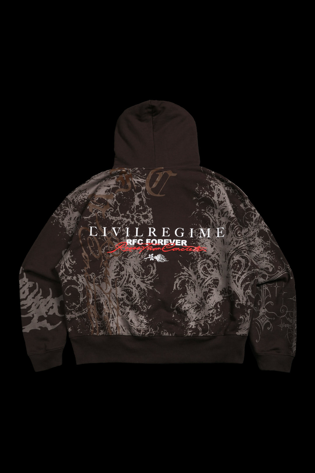 Love And War Forever Hoodie in Fudge