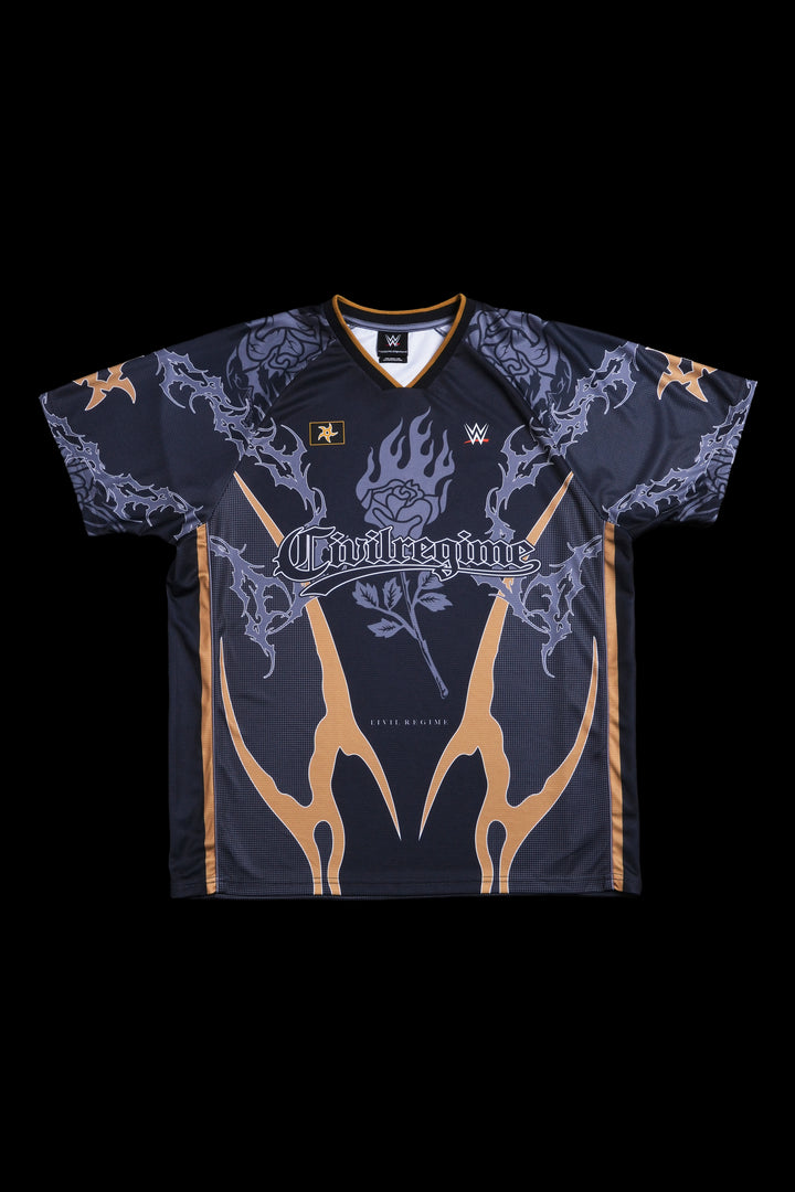 Penta Soccer Jersey in Black