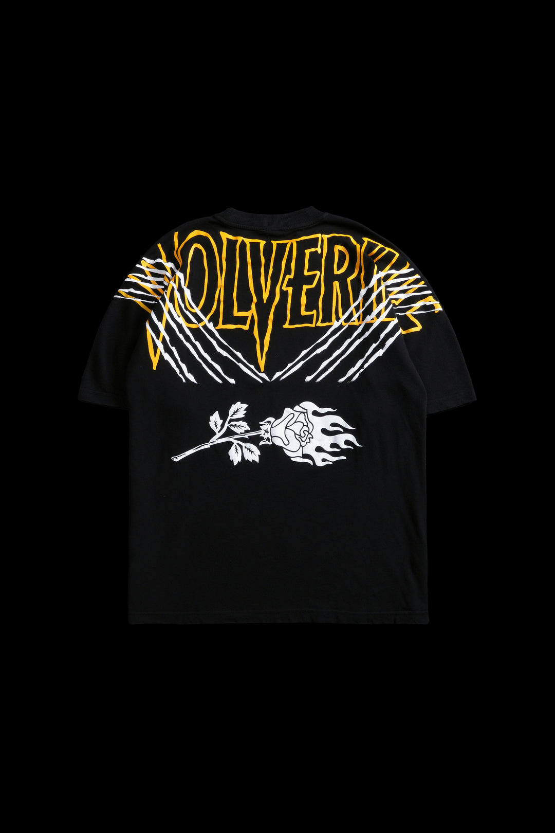 Zombie Wolverine American Classic Oversized Tee in Black