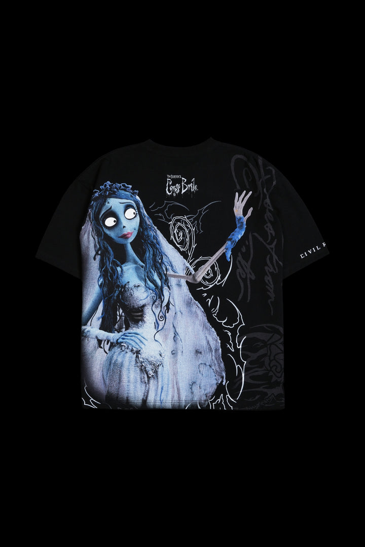 Corpse Bride Side By Side 199X Tee "Box Set" in Black