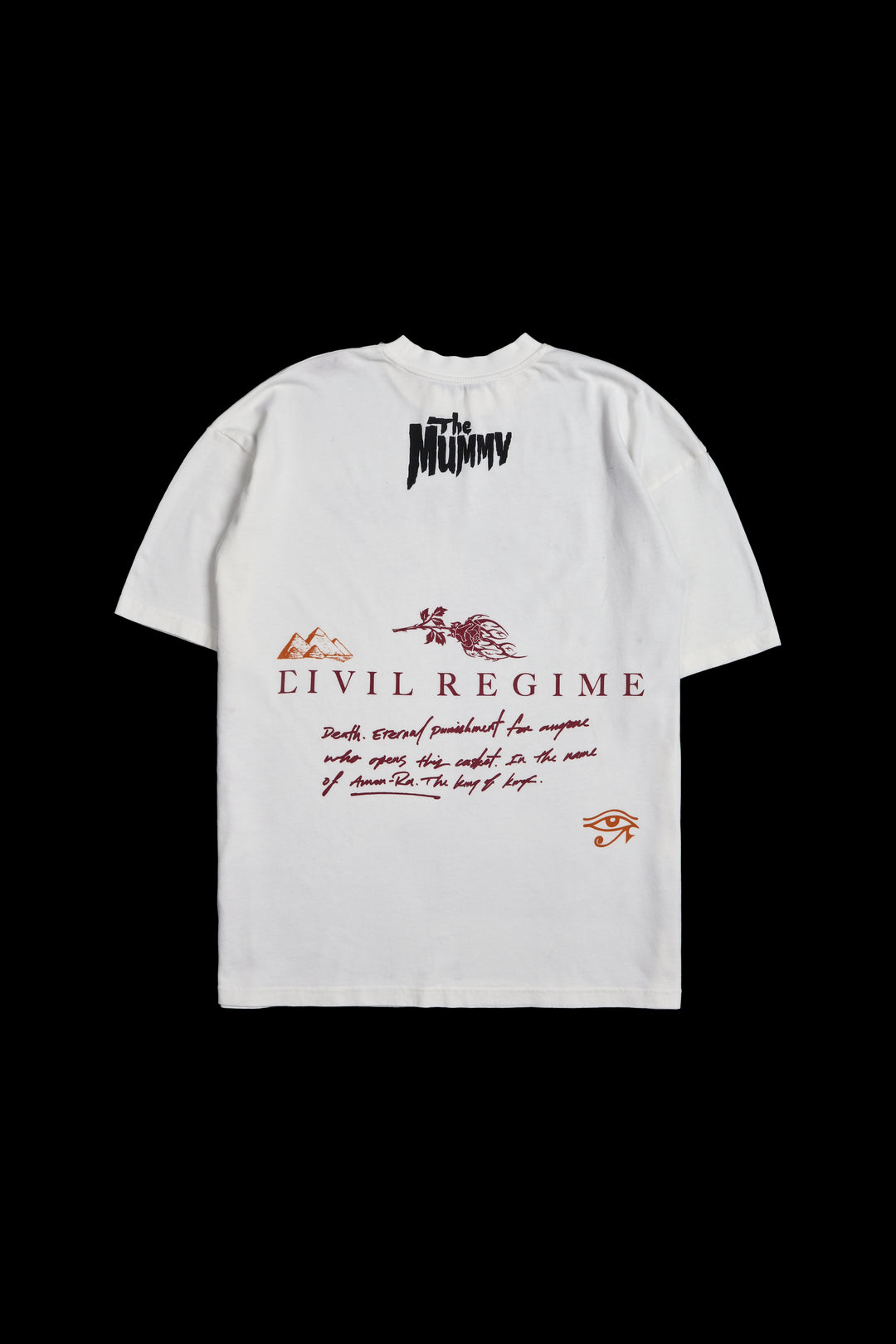 The King Of Kings American Classic Oversized Tee in Butter