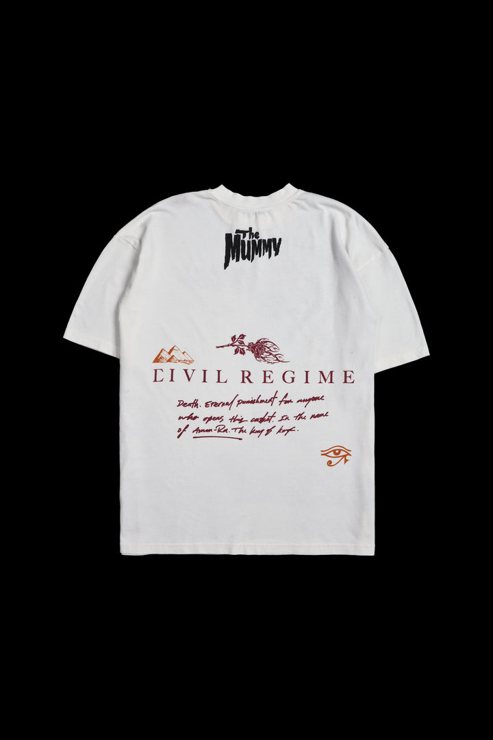The King Of Kings American Classic Oversized Tee in Butter