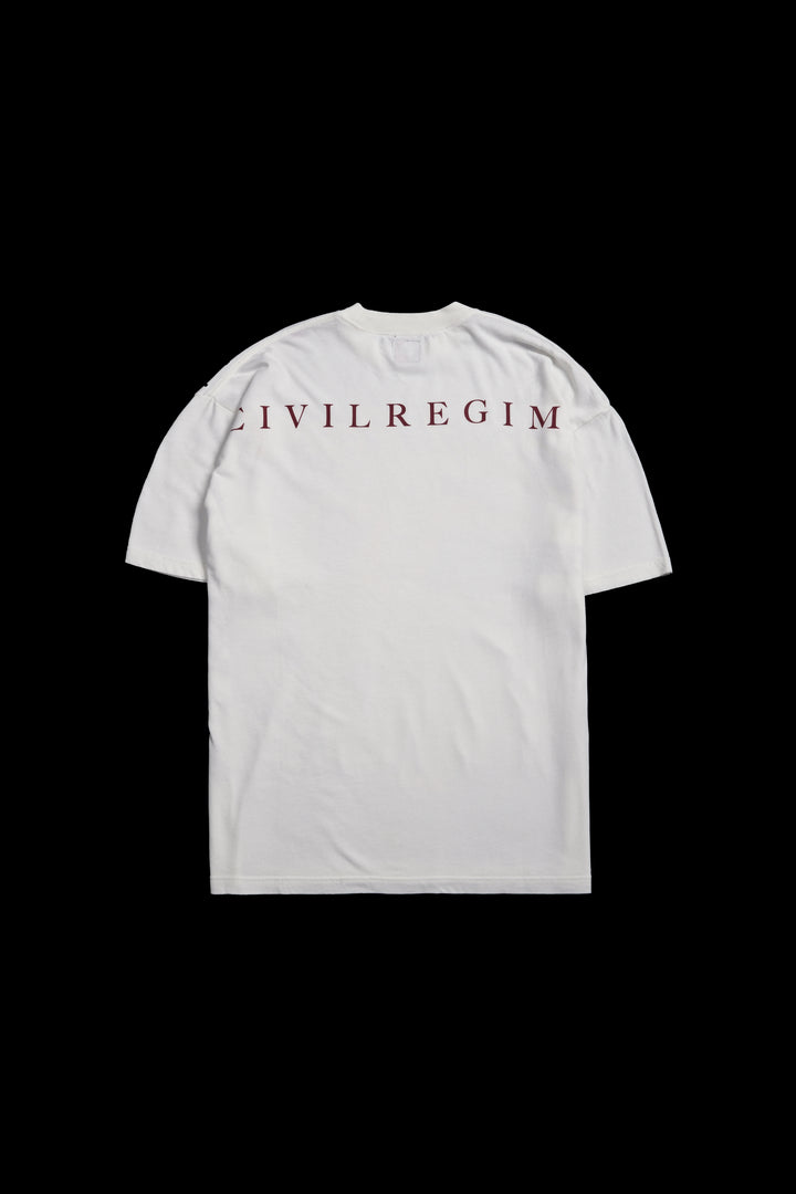 Civil Jerks American Classic Oversized Tee in Butter