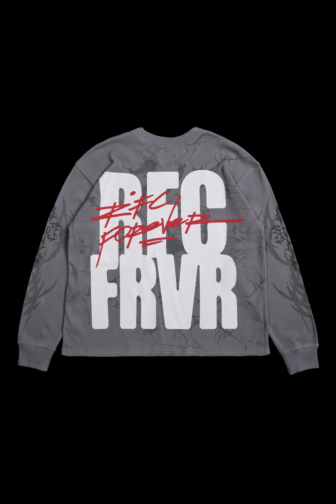 Total Blackout Obsidian Waffle Thermal in Ash Gray