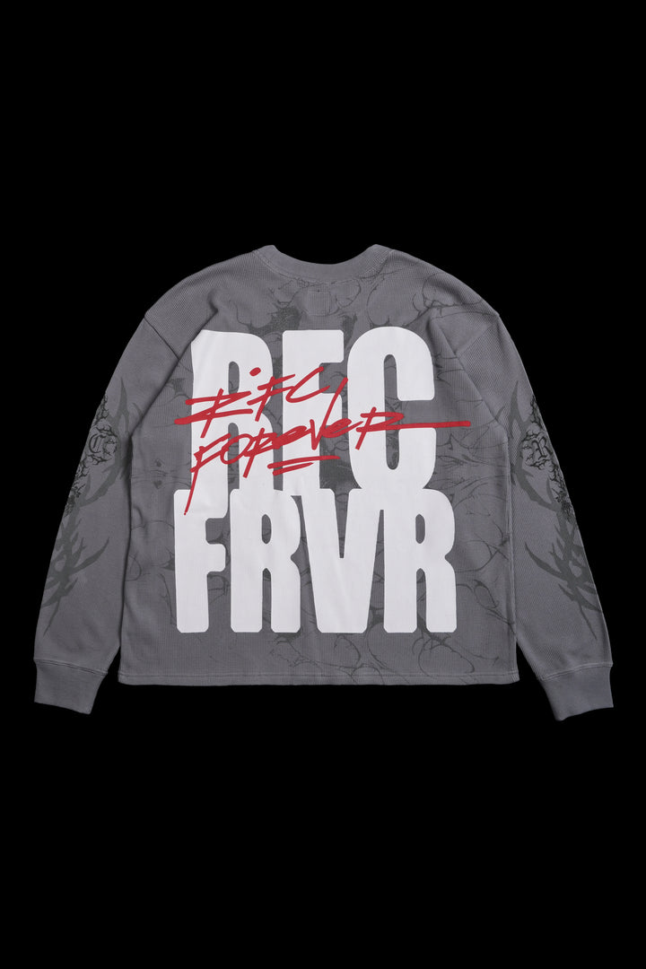 Total Blackout Obsidian Waffle Thermal in Ash Gray