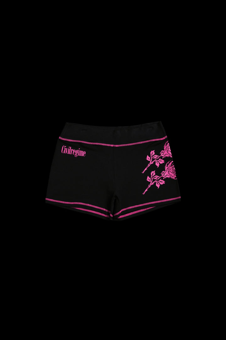 Roses's Bliss Pookie Shorts in Black