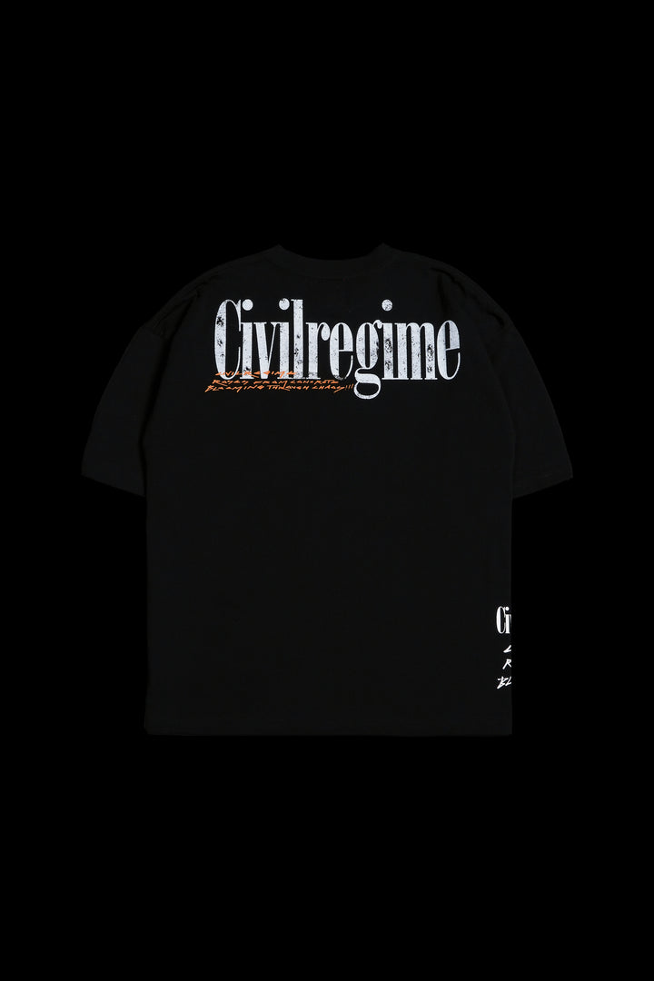 Goofy's Chaos 199X Oversized Tee in Black