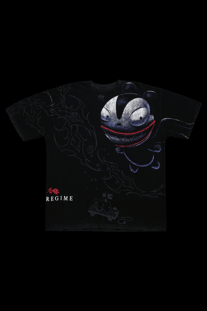 Vampire Teddy American Classic Oversized Tee in Vintage Black