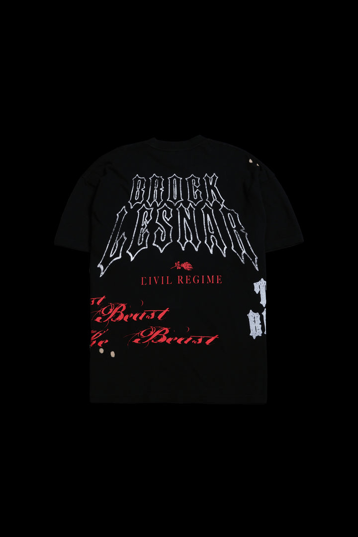 Beast Inacrnate American Classic Oversized Tee in Vintage Black