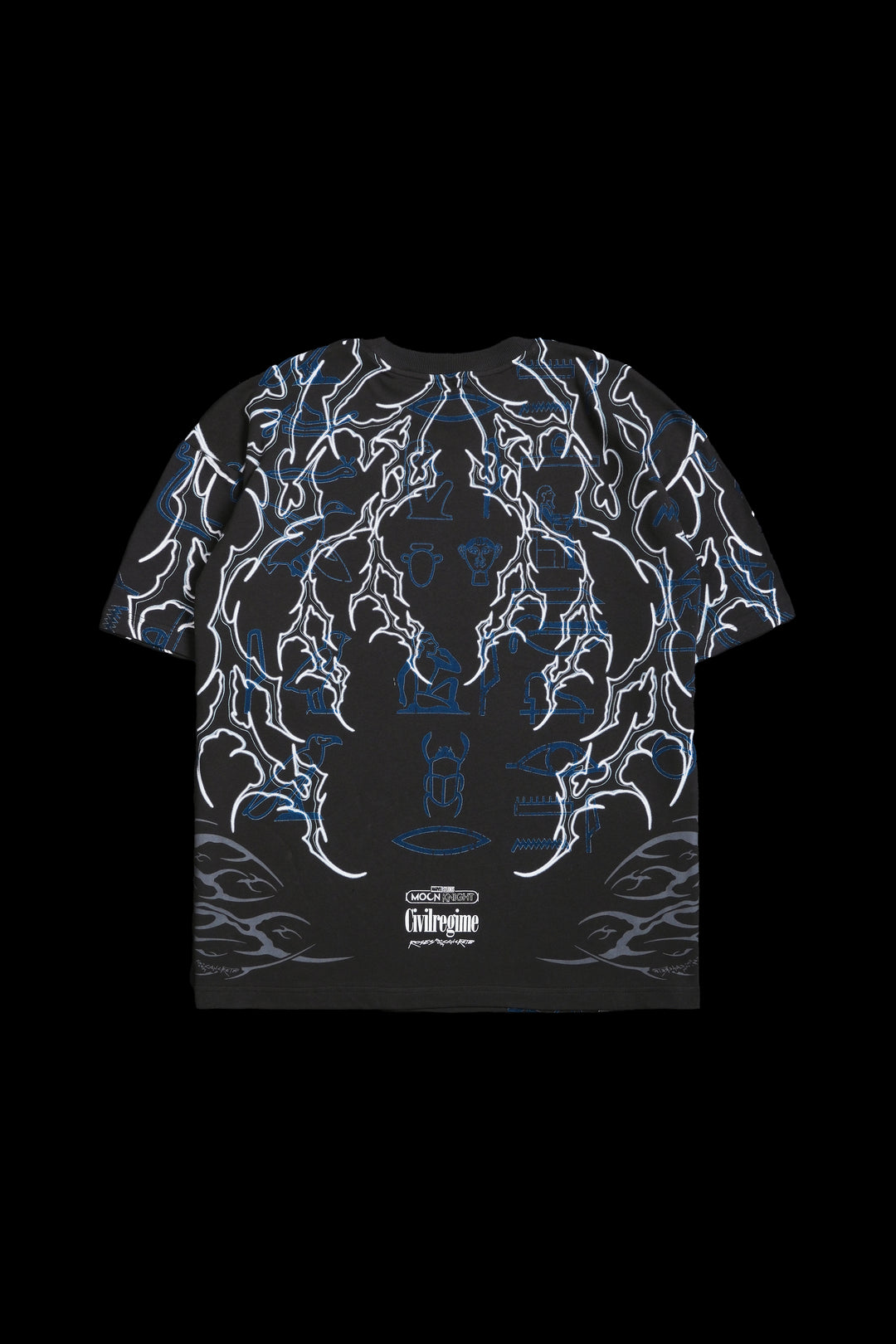 Moon Knight American Classic Oversized Tee in Vintage Ashes