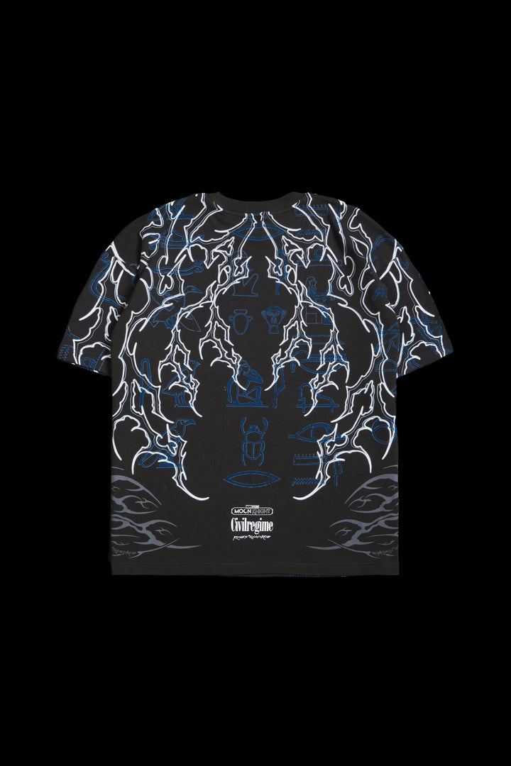 Moon Knight American Classic Oversized Tee in Vintage Ashes