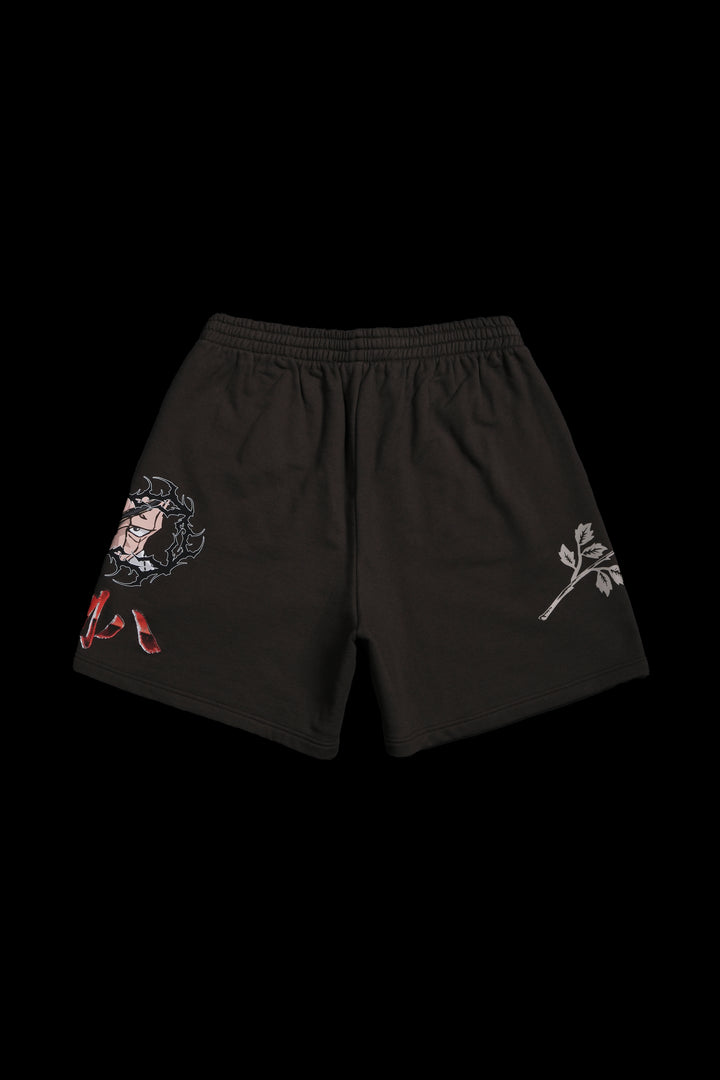 Zaraki Baggy Shorts in Brown