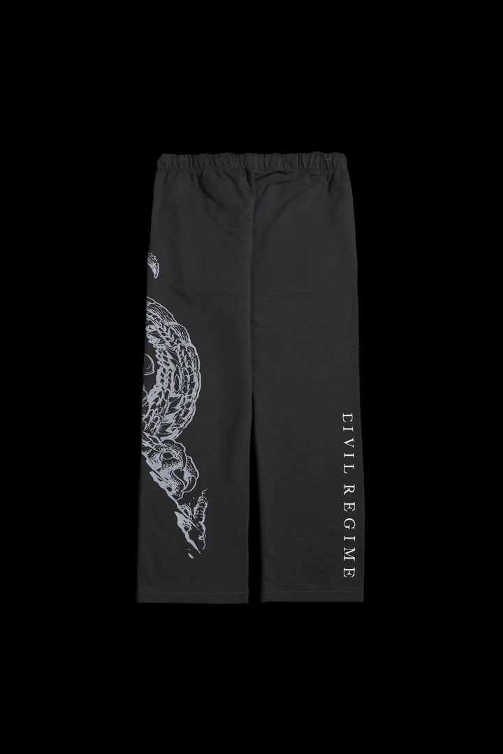 In Time Destruction Eternal Wide Leg Pants in Vintage Ashes