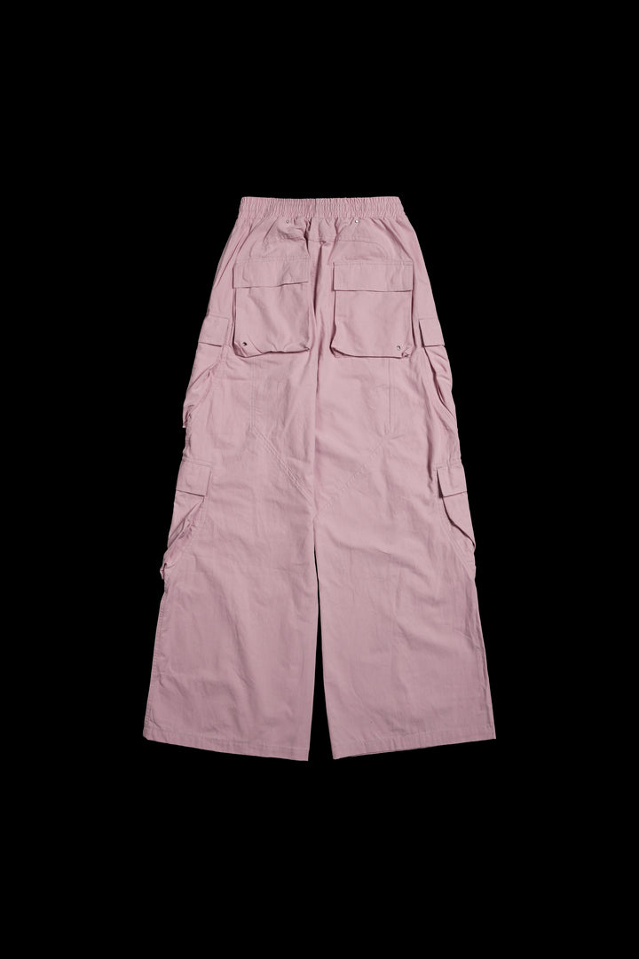 Stacked RFC Ultra Wide Leg Pants in Baby Pink