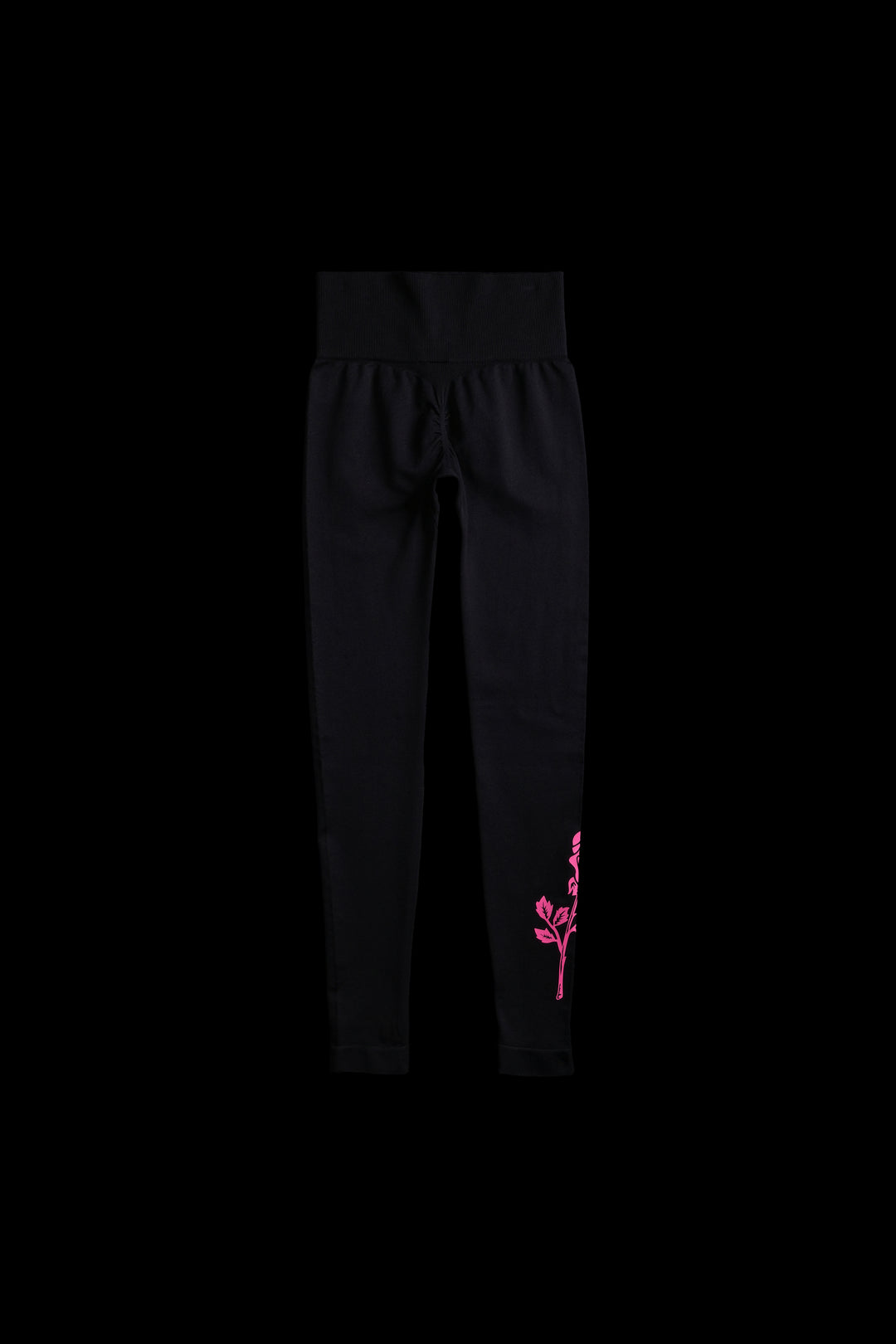 Concrete Kelly Seamless Scrunch Leggings in Black