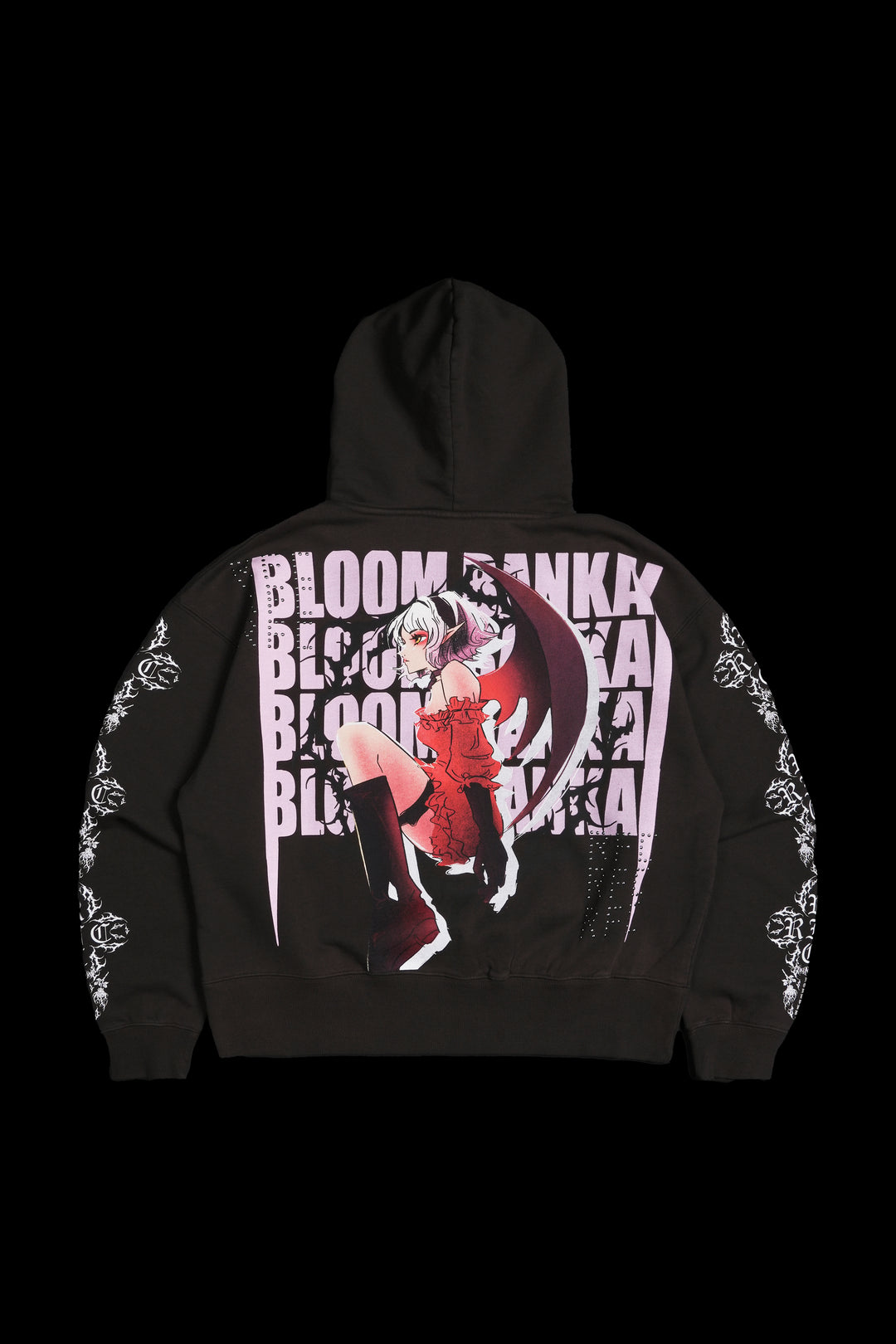 Full Bloom Forever Hoodie in Brown