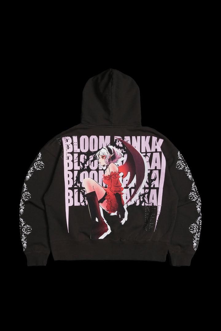 Full Bloom Forever Hoodie in Brown