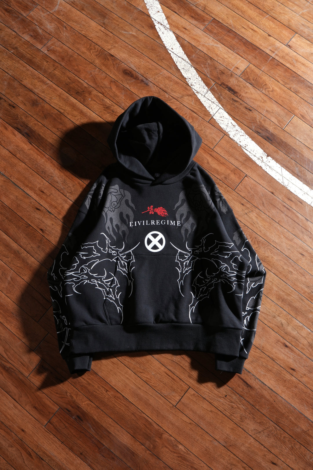 Mystique Seduction Forever Hoodie in Black