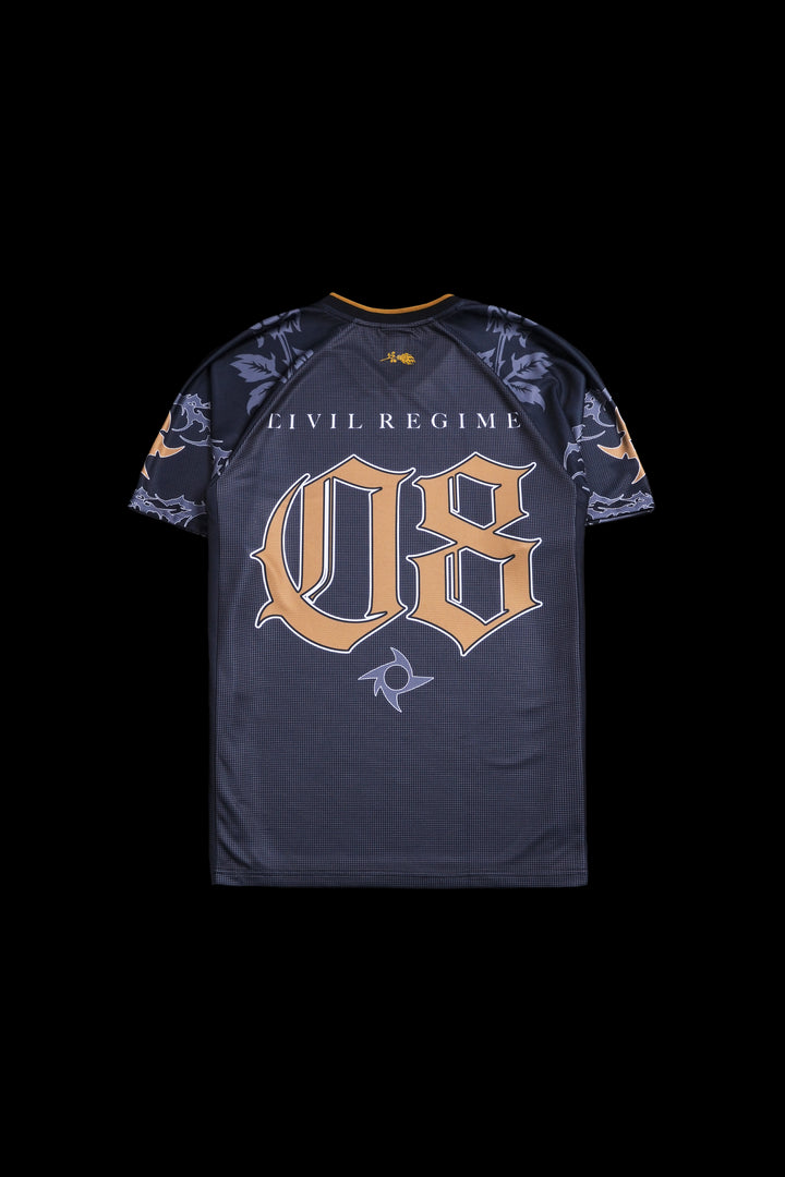 Penta Soccer Jersey in Black