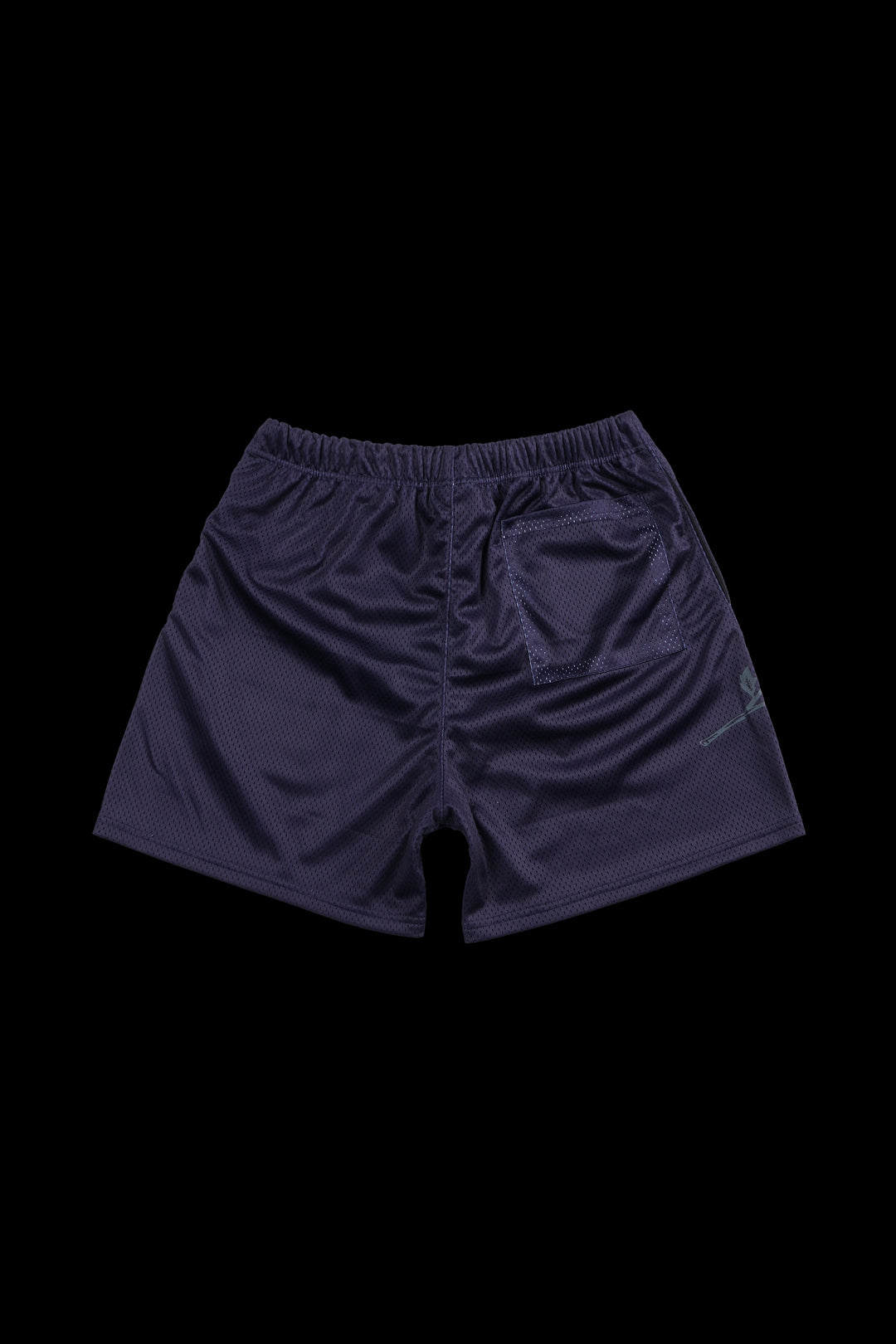 Concrete Rose Mesh Shorts in Future Dusk