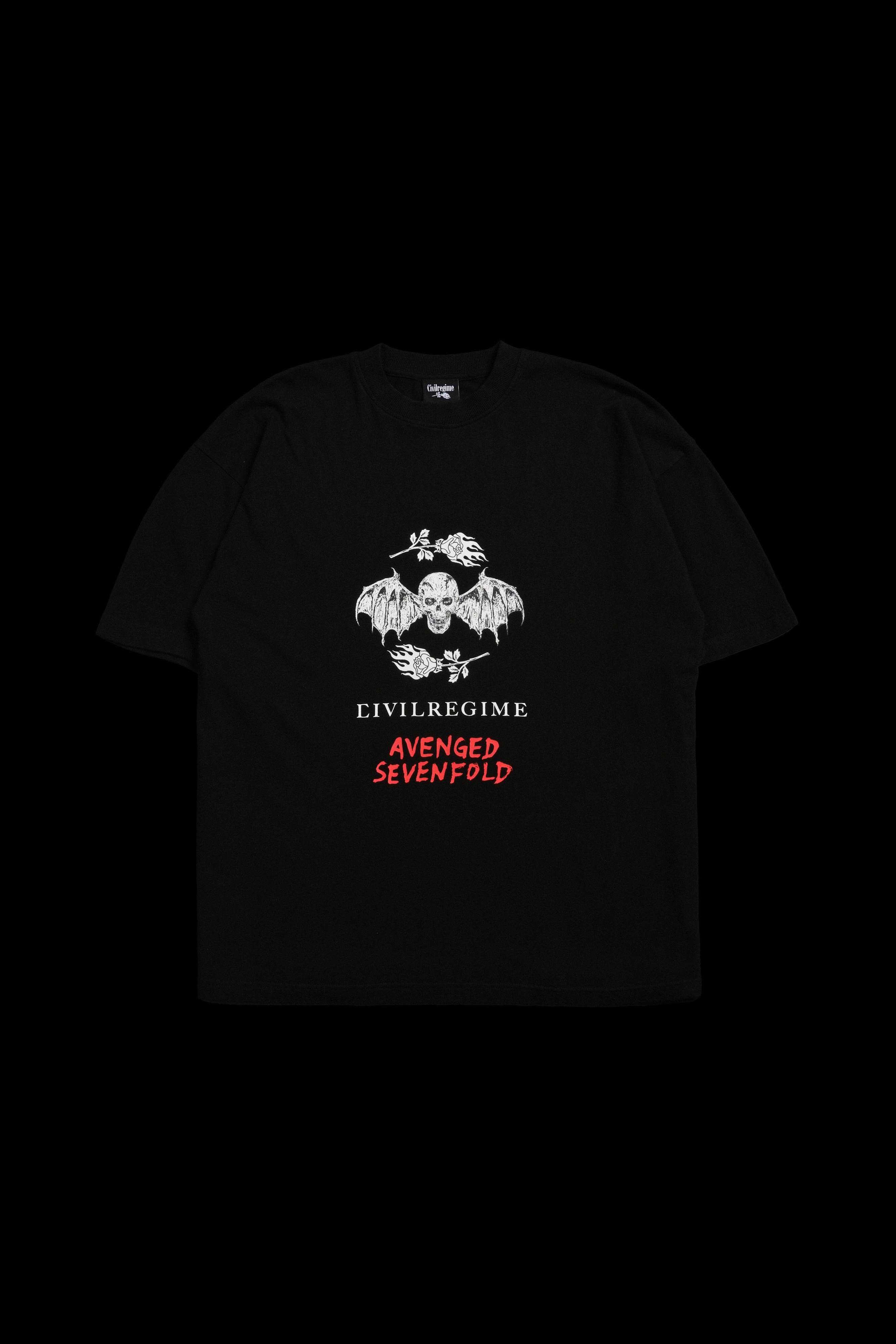 Batwing American Classic Oversized Tee in Vintage Black – Civil Regime