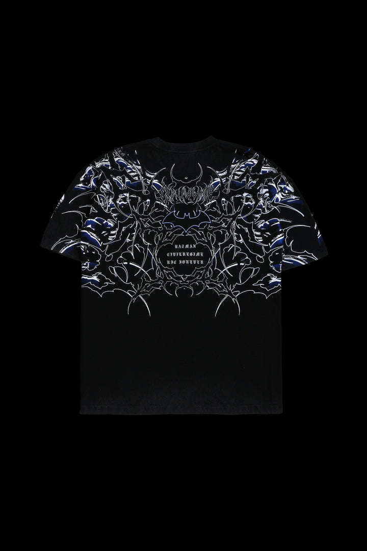 Throned Knight American Classic Oversized Tee in Vintage Black