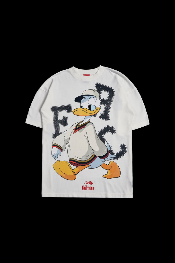 Donald IRL American Classic Oversized Tee in Butter