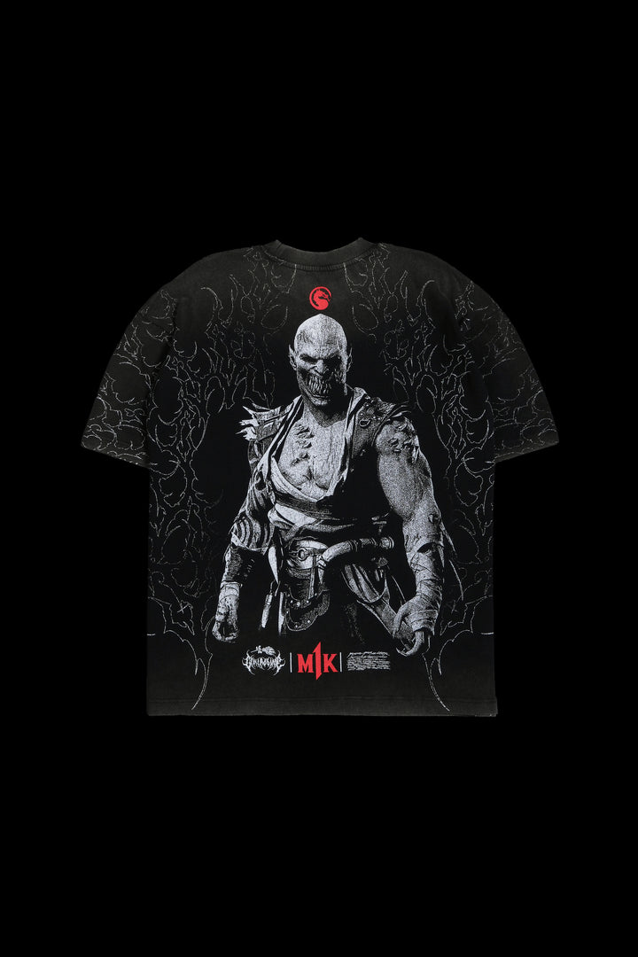 Baraka's Revenge American Classic Oversized Tee in Vintage Black