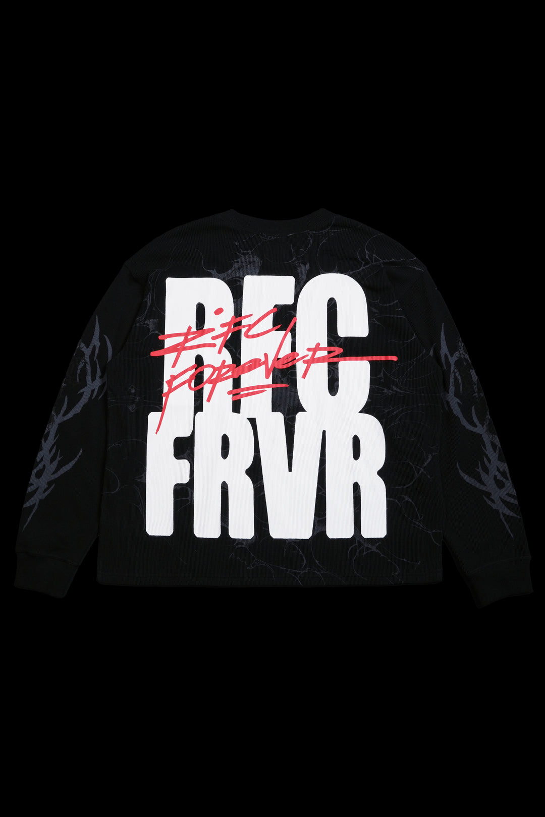 Total Blackout Obsidian Waffle Thermal in Black