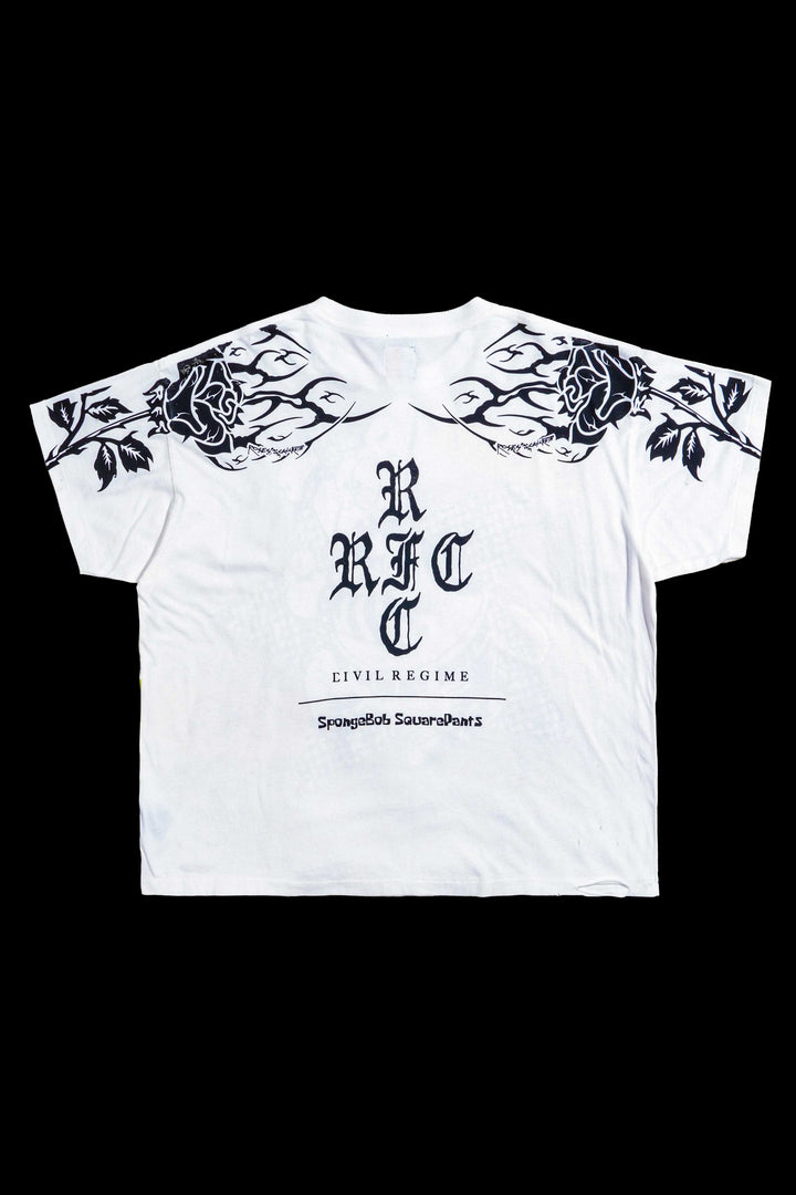 Angry Star Everyday Basic Tee in Butter