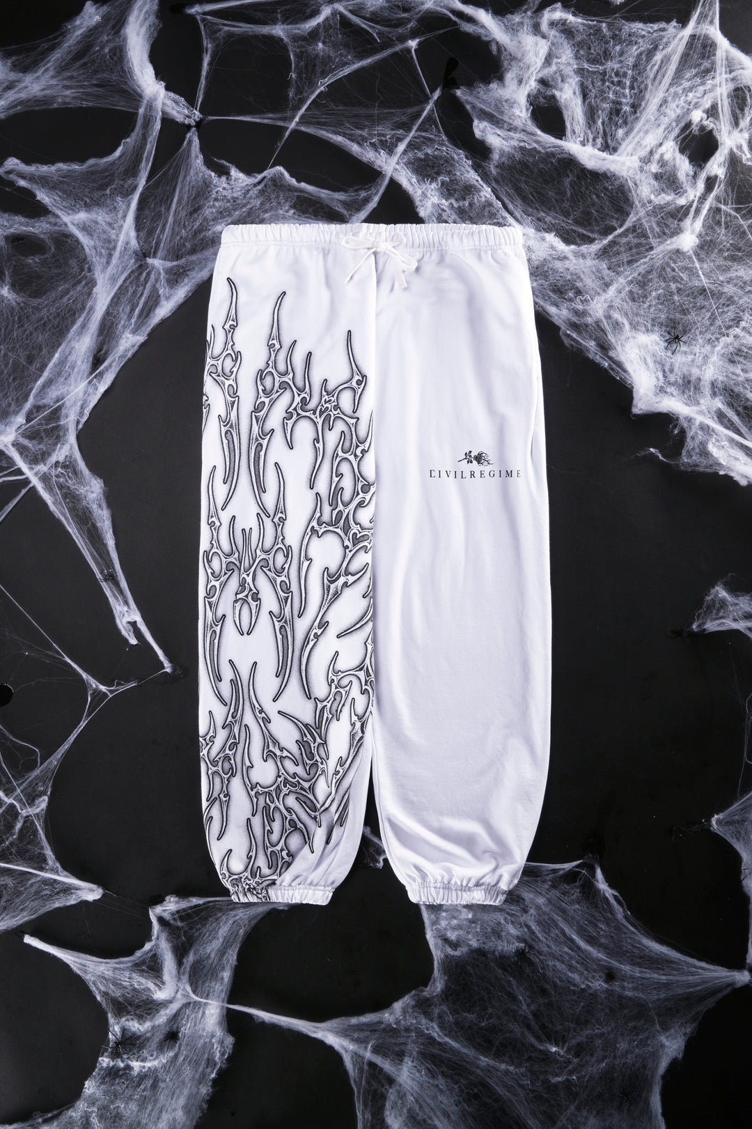 Nightfall Lounger Sweat Pants in White