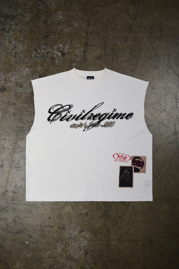 Vains 199X Muscle Tee in Butter